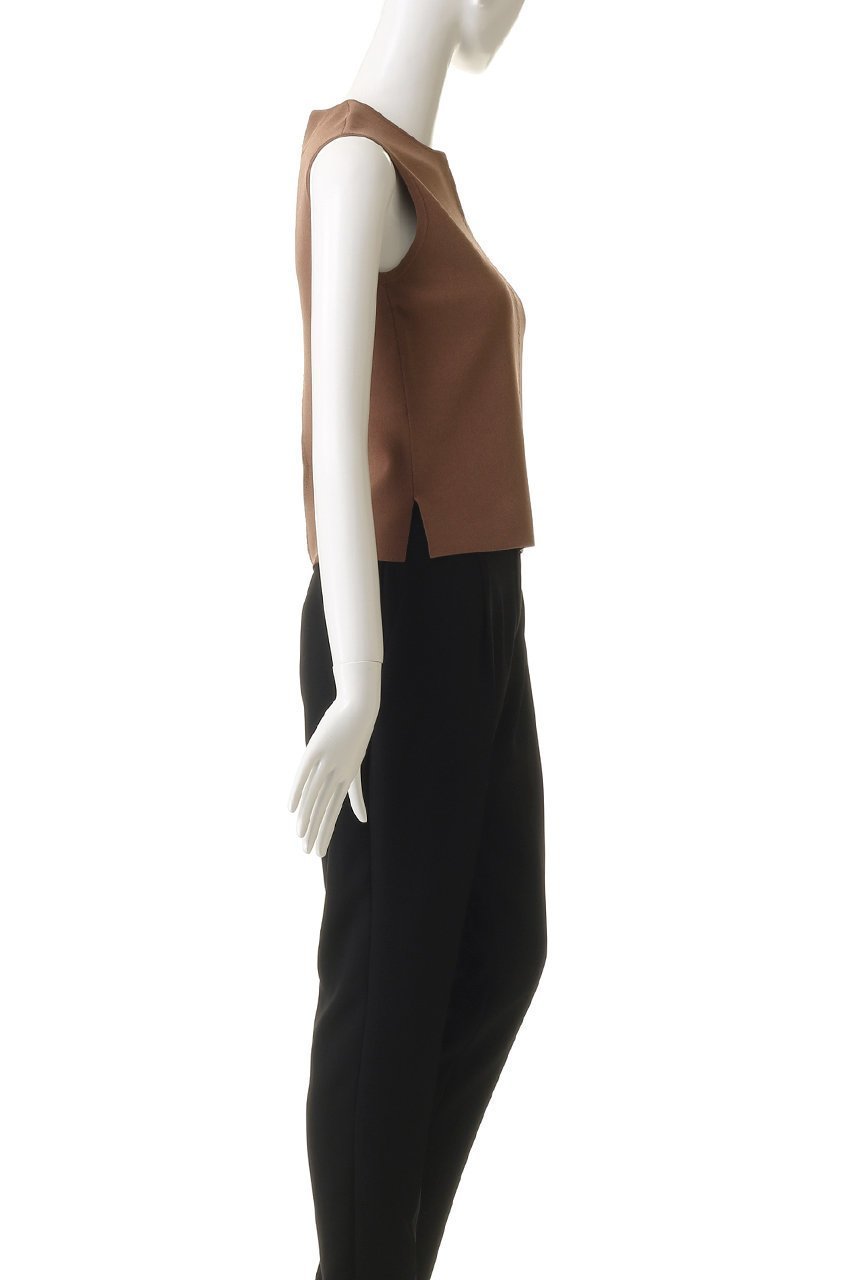 【ルームエイト/Room no.8】のニードル ノースリーブ トップス 人気、トレンドファッション・服の通販 founy(ファニー) 　ファッション　Fashion　レディースファッション　Fashion for Women　トップス・カットソー　Cut & Sew Tops　キャミソール&ノースリーブ　Camisoles & Sleeveless Tops　シャツ・ブラウス・オフィスカジュアル　Elegant Blouses & Button-Ups　ロングTシャツ・Tシャツ　Longline T-Shirts & Tees　カットソー・ベーシックTシャツ　Cut-and-Sewn Tops / Stretch Tees & Basics　インナー　Innerwear　カーディガン　Cardigan, Knitwear　キャミソール　Camisole, Spaghetti Strap Top　ジャケット　Jacket, Outerwear　タンク　Tank Top, Sleeveless Top　ノースリーブ　Sleeveless, No-Sleeve　ファブリック　Fabric, Textile　マニッシュ　Mannish, Boyish　ロング　Long, Long-Length　エレガント 上品　Elegant　定番　Standard, Basic Item　other-3|ID: prp329100004918504 ipo3291000000036890758