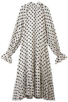 【メゾンスペシャル/MAISON SPECIAL】の2WAY Sleeve Dot One-Piece/2WAYスリーブドットワンピース 人気、トレンドファッション・服の通販 founy(ファニー) ファッション Fashion レディースファッション Fashion for Women ワンピース Dresses チュニック Tunic Tops & Dresses おすすめ Recommended / Our Picks スタンド Stand Collar, Upright Stand スラックス Slacks, Dress Pants チュニック Tunic, Long Top デニム Denim, Jeans Material ドット Polka Dot, Dot Pattern ドレス Dress, One-Piece ボトム Bottoms, Lower Wear リボン Ribbon, Bow ロング Long, Long-Length thumbnail WHT(ホワイト)|ID: prp329100004918513 ipo3291000000036890995