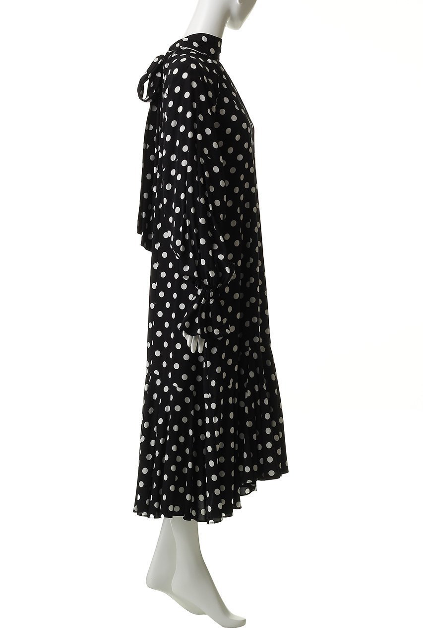 【メゾンスペシャル/MAISON SPECIAL】の2WAY Sleeve Dot One-Piece/2WAYスリーブドットワンピース 人気、トレンドファッション・服の通販 founy(ファニー) 　ファッション　Fashion　レディースファッション　Fashion for Women　ワンピース　Dresses　チュニック　Tunic Tops & Dresses　おすすめ　Recommended / Our Picks　スタンド　Stand Collar, Upright Stand　スラックス　Slacks, Dress Pants　チュニック　Tunic, Long Top　デニム　Denim, Jeans Material　ドット　Polka Dot, Dot Pattern　ドレス　Dress, One-Piece　ボトム　Bottoms, Lower Wear　リボン　Ribbon, Bow　ロング　Long, Long-Length　other-3|ID: prp329100004918513 ipo3291000000036890998