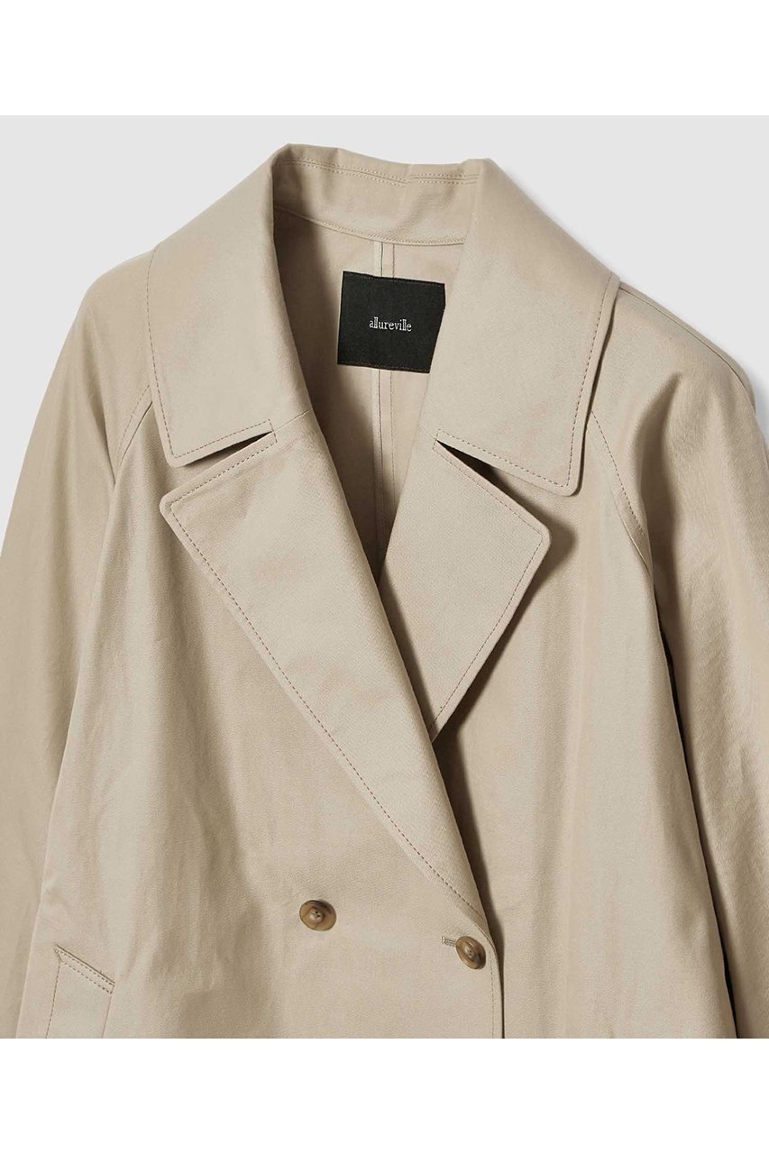 【アルアバイル/allureville】のオーバーサイズショートトレンチコート 人気、トレンドファッション・服の通販 founy(ファニー) ファッション Fashion レディースファッション Fashion for Women アウター Coat / Outerwear Collection コート・ロングコート・ピーコート Long Coats, Peacoats & More トレンチコート / 春秋の定番アウター Trench Coats ショート Short, Short Length ロング Long, Long-Length 再入荷 Restock / Back in Stock other-5|ID: prp329100004918548 ipo3291000000036892020