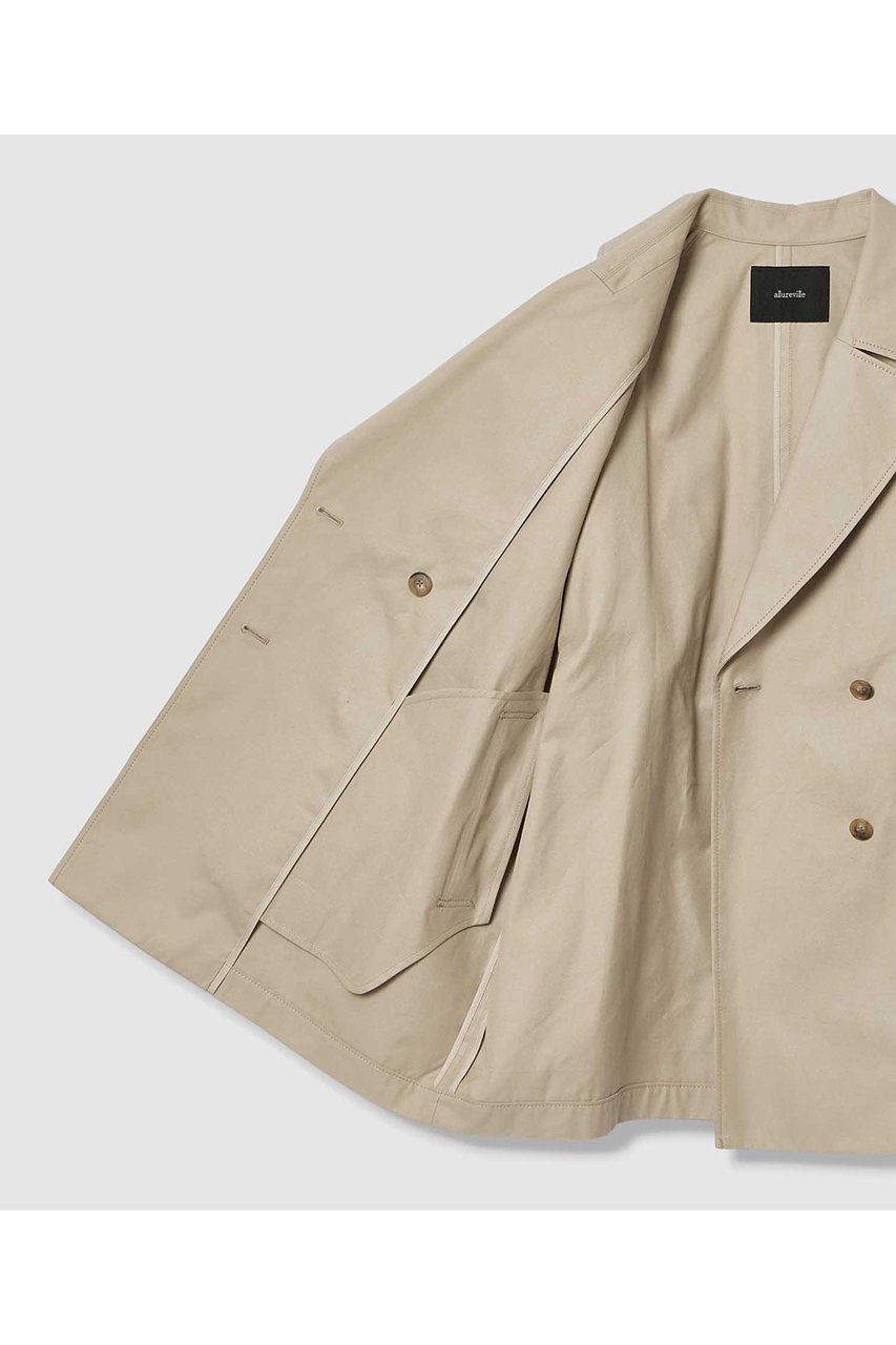 【アルアバイル/allureville】のオーバーサイズショートトレンチコート 人気、トレンドファッション・服の通販 founy(ファニー) ファッション Fashion レディースファッション Fashion for Women アウター Coat / Outerwear Collection コート・ロングコート・ピーコート Long Coats, Peacoats & More トレンチコート / 春秋の定番アウター Trench Coats ショート Short, Short Length ロング Long, Long-Length 再入荷 Restock / Back in Stock other-8|ID: prp329100004918548 ipo3291000000036892023