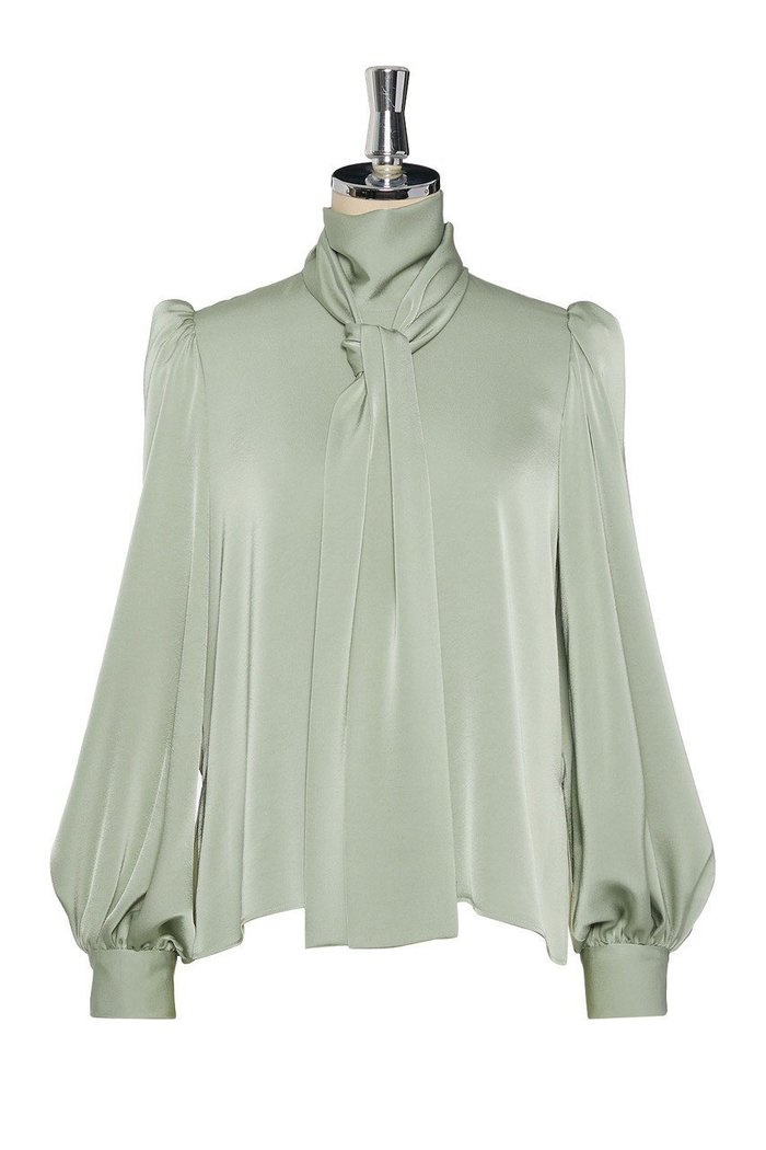 【デイジーリン/DAISY LIN】のBlouse Daisy Elegant Ribbon インテリア・キッズ・メンズ・レディースファッション・服の通販 founy(ファニー) https://founy.com/ ファッション Fashion レディースファッション Fashion for Women トップス・カットソー Cut & Sew Tops シャツ・ブラウス・オフィスカジュアル Elegant Blouses & Button-Ups アンティーク Antique-Inspired インナー Innerwear エレガント 上品 Elegant カフス Cuff Design ジャケット Jacket, Outerwear スリーブ Sleeve, Long Sleeve / Short Sleeve チュール Tulip, Tulip Motif パウダー Powder, Soft Tone リボン Ribbon, Bow ループ Loop, Loop Knit ロング Long, Long-Length 再入荷 Restock / Back in Stock |ID: prp329100004918550 ipo3291000000036892071