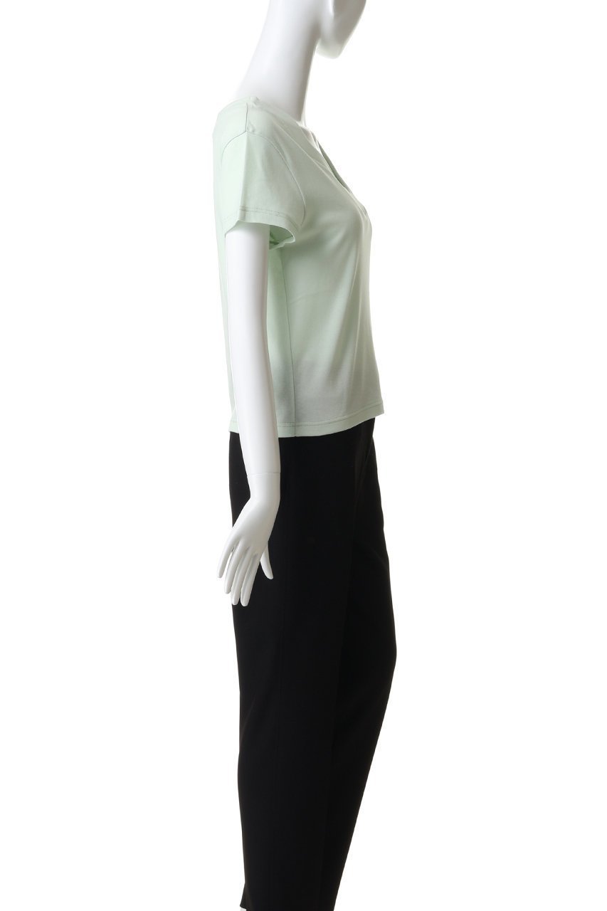 【カナコ サカイ/KANAKO SAKAI】のSAVOY Tシャツ 人気、トレンドファッション・服の通販 founy(ファニー) ファッション Fashion レディースファッション Fashion for Women トップス・カットソー Cut & Sew Tops シャツ・ブラウス・オフィスカジュアル Elegant Blouses & Button-Ups ロングTシャツ・Tシャツ Longline T-Shirts & Tees カットソー・ベーシックTシャツ Cut-and-Sewn Tops / Stretch Tees & Basics インナー Innerwear カッティング Cutting Detail ショート Short, Short Length シンプル Simple, Minimal スリーブ Sleeve, Long Sleeve / Short Sleeve other-3|ID: prp329100004918561 ipo3291000000036892224