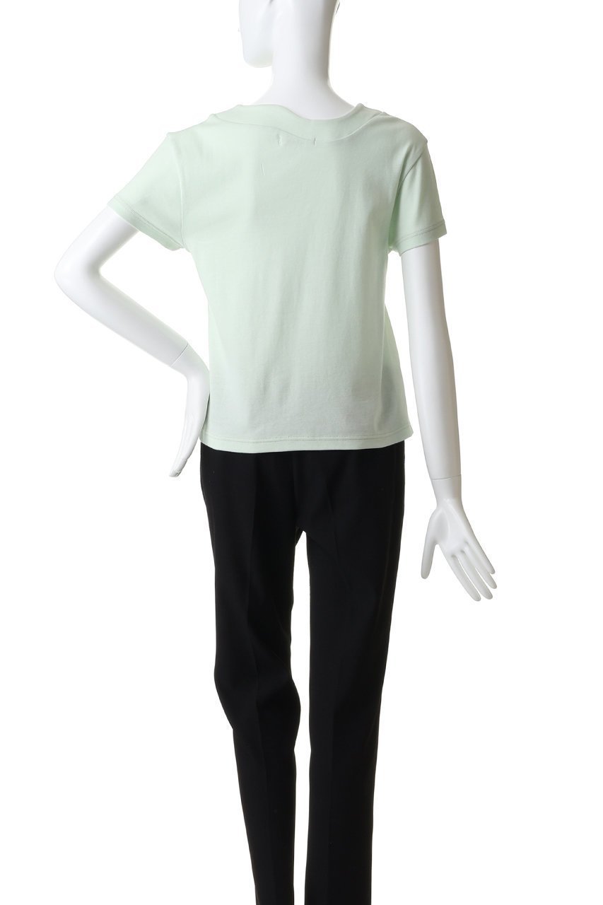 【カナコ サカイ/KANAKO SAKAI】のSAVOY Tシャツ 人気、トレンドファッション・服の通販 founy(ファニー) ファッション Fashion レディースファッション Fashion for Women トップス・カットソー Cut & Sew Tops シャツ・ブラウス・オフィスカジュアル Elegant Blouses & Button-Ups ロングTシャツ・Tシャツ Longline T-Shirts & Tees カットソー・ベーシックTシャツ Cut-and-Sewn Tops / Stretch Tees & Basics インナー Innerwear カッティング Cutting Detail ショート Short, Short Length シンプル Simple, Minimal スリーブ Sleeve, Long Sleeve / Short Sleeve other-4|ID: prp329100004918561 ipo3291000000036892225