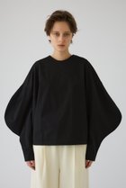 【リムアーク/RIM.ARK】のCurved line cotton tops/トップス 人気、トレンドファッション・服の通販 founy(ファニー) ファッション Fashion レディースファッション Fashion for Women トップス・カットソー Cut & Sew Tops シャツ・ブラウス・オフィスカジュアル Elegant Blouses & Button-Ups ロングTシャツ・Tシャツ Longline T-Shirts & Tees カットソー・ベーシックTシャツ Cut-and-Sewn Tops / Stretch Tees & Basics カットソー Cut and Sewn Top カリフォルニア California, Cali Style スペシャル Special, Limited Edition スリーブ Sleeve, Long Sleeve / Short Sleeve ダメージ Distressed, Destroyed デニム Denim, Jeans Material バランス Balance, Style Balance ロング Long, Long-Length エレガント 上品 Elegant 再入荷 Restock / Back in Stock thumbnail ブラック|ID: prp329100004918565 ipo3291000000036892270