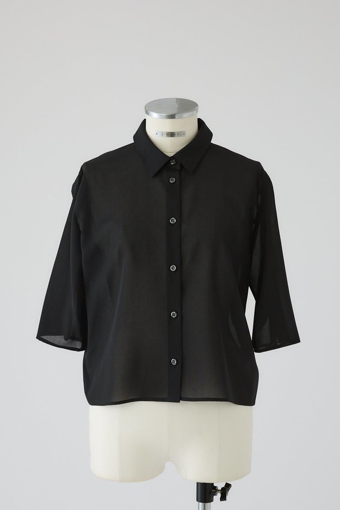 【リムアーク/RIM.ARK】のHidden detail box shirt/シャツ インテリア・キッズ・メンズ・レディースファッション・服の通販 founy(ファニー) https://founy.com/ ファッション Fashion レディースファッション Fashion for Women トップス・カットソー Cut & Sew Tops シャツ・ブラウス・オフィスカジュアル Elegant Blouses & Button-Ups おすすめ Recommended / Our Picks コンパクト Compact, Small Size シアー Sheer, See-Through シンプル Simple, Minimal スラックス Slacks, Dress Pants スリーブ Sleeve, Long Sleeve / Short Sleeve マニッシュ Mannish, Boyish レース Lace, Lace Fabric ロング Long, Long-Length |ID: prp329100004918566 ipo3291000000036892285