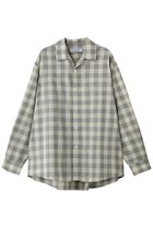 【ユニバーサルプロダクツ/UNIVERSAL PRODUCTS / MEN】の【MEN】ORIGINAL CHECK SHIRTS 人気、トレンドファッション・服の通販 founy(ファニー) ファッション Fashion メンズファッション Fashion for Men スリーブ Sleeve, Long Sleeve / Short Sleeve チェック Check, Plaid, Tartan ロング Long, Long-Length 夏 Summer 春 Spring S/S・春夏 SS, Spring/Summer, Warm Season thumbnail GREEN|ID: prp329100004918570 ipo3291000000036892337