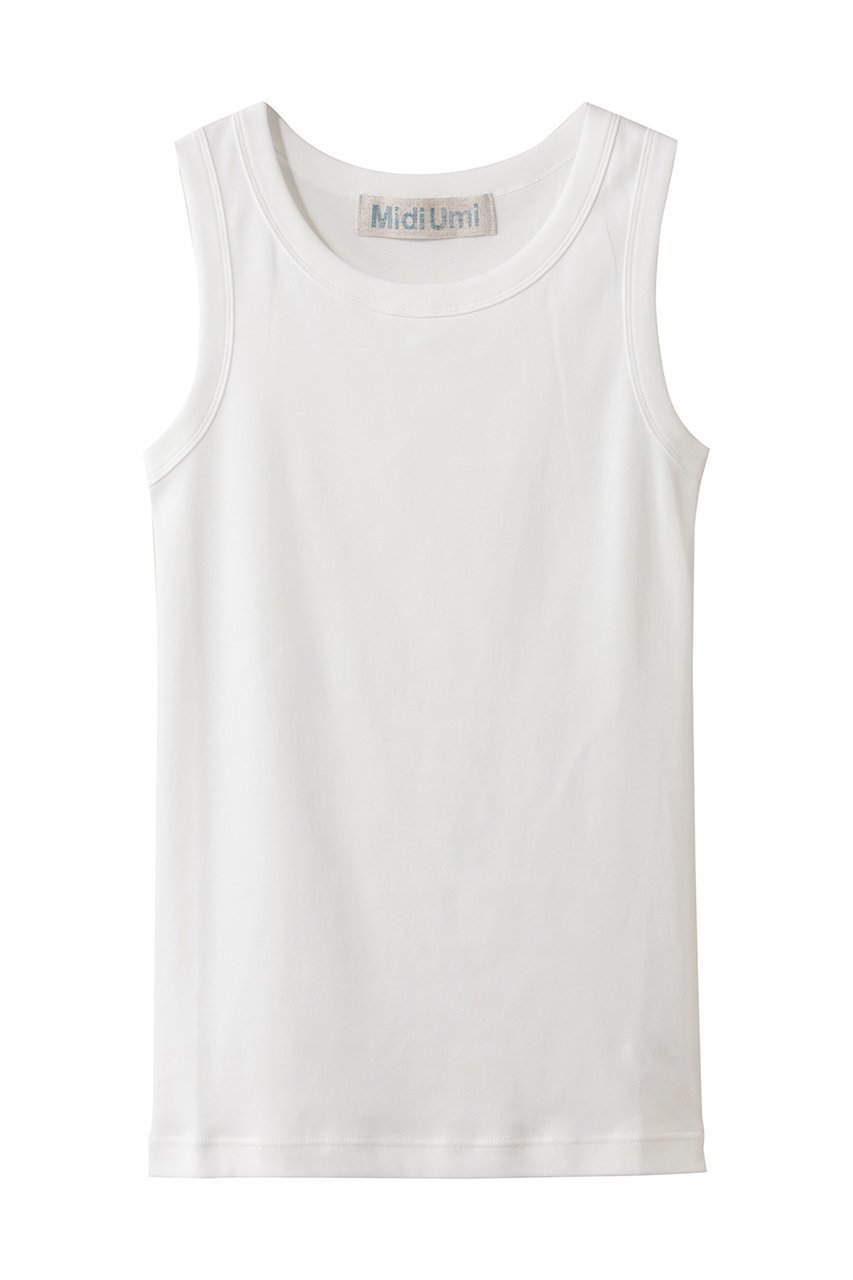 【ミディウミ/MidiUmi】のbasic tank top トップ インテリア・キッズ・メンズ・レディースファッション・服の通販 founy(ファニー) 　ファッション　Fashion　レディースファッション　Fashion for Women　トップス・カットソー　Cut & Sew Tops　キャミソール&ノースリーブ　Camisoles & Sleeveless Tops　シャツ・ブラウス・オフィスカジュアル　Elegant Blouses & Button-Ups　ロングTシャツ・Tシャツ　Longline T-Shirts & Tees　カットソー・ベーシックTシャツ　Cut-and-Sewn Tops / Stretch Tees & Basics　キャミソール　Camisole, Spaghetti Strap Top　シンプル　Simple, Minimal　タンク　Tank Top, Sleeveless Top　フィット　Fit, Slim Fit　ベーシック　Basic, Essential　定番　Standard, Basic Item　off white|ID: prp329100004918580 ipo3291000000036892476