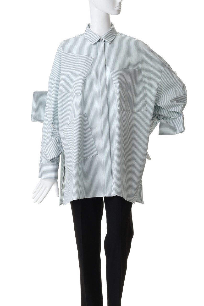 【エンフォルド/ENFOLD】のMANY CUFEF SHIRT 人気、トレンドファッション・服の通販 founy(ファニー) 　ファッション　Fashion　レディースファッション　Fashion for Women　トップス・カットソー　Cut & Sew Tops　シャツ・ブラウス・オフィスカジュアル　Elegant Blouses & Button-Ups　カフス　Cuff Design　スリーブ　Sleeve, Long Sleeve / Short Sleeve　ビッグ　Big, Oversized　ポケット　Pocket, Pocket Detail　ロング　Long, Long-Length　エレガント 上品　Elegant　other-2|ID: prp329100004918592 ipo3291000000036892663