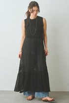 【ウィムガゼット/Whim Gazette】のメッシュレースワンピース 人気、トレンドファッション・服の通販 founy(ファニー) ファッション Fashion レディースファッション Fashion for Women ワンピース Dresses チュニック Tunic Tops & Dresses インド Indian Textile キャミソール Camisole, Spaghetti Strap Top チュニック Tunic, Long Top フリル Frill, Ruffle メッシュ Mesh, Net Fabric モダン Modern, Contemporary ロング Long, Long-Length エレガント 上品 Elegant thumbnail ブラック|ID: prp329100004918600 ipo3291000000036892782