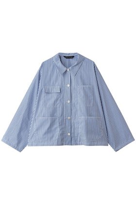 【ミズイロ インド/mizuiro ind】 stripe coverall カバーオール人気、トレンドファッション・服の通販 founy(ファニー) ファッション Fashion レディースファッション Fashion for Women トップス・カットソー Cut & Sew Tops シャツ・ブラウス・オフィスカジュアル Elegant Blouses & Button-Ups おすすめ Recommended / Our Picks ストライプ Stripe, Striped Pattern スリーブ Sleeve, Long Sleeve / Short Sleeve フロント Front, Front Design ポケット Pocket, Pocket Detail マニッシュ Mannish, Boyish ロング Long, Long-Length ワイド Wide, Wide Fit |ID:prp329100004918601