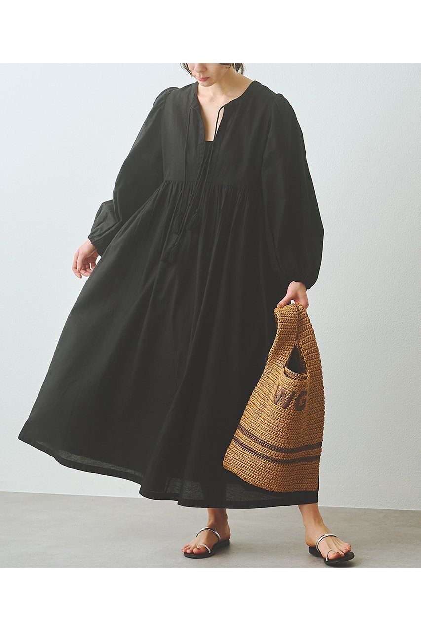 【ウィムガゼット/Whim Gazette】の2wayギャザーワンピース 人気、トレンドファッション・服の通販 founy(ファニー) 　ファッション　Fashion　レディースファッション　Fashion for Women　ワンピース　Dresses　チュニック　Tunic Tops & Dresses　インド　Indian Textile　ギャザー　Gathered, Ruffled　タッセル　Tassel, Fringe　チュニック　Tunic, Long Top　フェミニン　Feminine, Girly　フロント　Front, Front Design　リゾート　Resort, Vacation Style　リラックス　Relax, Relaxed Fit　ロング　Long, Long-Length　エレガント 上品　Elegant　夏　Summer　other-5|ID: prp329100004918602 ipo3291000000036892886