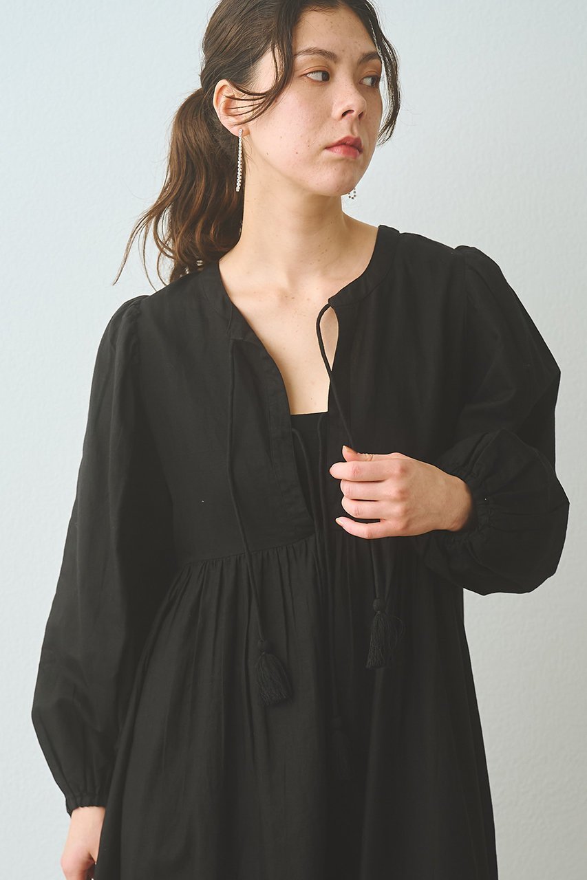 【ウィムガゼット/Whim Gazette】の2wayギャザーワンピース 人気、トレンドファッション・服の通販 founy(ファニー) 　ファッション　Fashion　レディースファッション　Fashion for Women　ワンピース　Dresses　チュニック　Tunic Tops & Dresses　インド　Indian Textile　ギャザー　Gathered, Ruffled　タッセル　Tassel, Fringe　チュニック　Tunic, Long Top　フェミニン　Feminine, Girly　フロント　Front, Front Design　リゾート　Resort, Vacation Style　リラックス　Relax, Relaxed Fit　ロング　Long, Long-Length　エレガント 上品　Elegant　夏　Summer　other-6|ID: prp329100004918602 ipo3291000000036892888