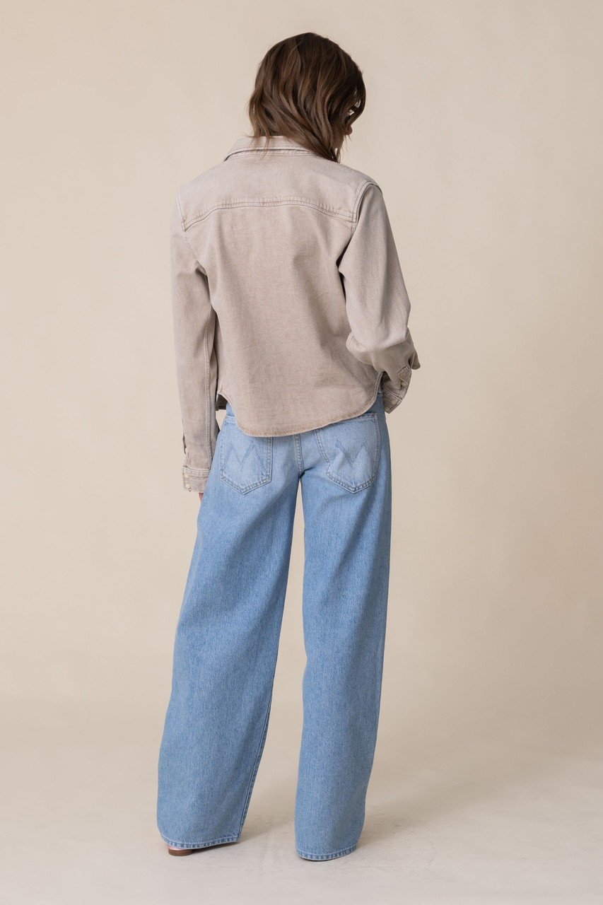 【マザー/MOTHER】のTHE HONOR ROLL クロップドシャツ (CAL) 人気、トレンドファッション・服の通販 founy(ファニー) 　ファッション　Fashion　レディースファッション　Fashion for Women　トップス・カットソー　Cut & Sew Tops　シャツ・ブラウス・オフィスカジュアル　Elegant Blouses & Button-Ups　クロップド　Cropped, Short Length　スラックス　Slacks, Dress Pants　スリーブ　Sleeve, Long Sleeve / Short Sleeve　トレンド　Trend, Trending Now　バランス　Balance, Style Balance　パッチ　Patch, Appliqué　フロント　Front, Front Design　ポケット　Pocket, Pocket Detail　ロング　Long, Long-Length　今季　This Season, Current Season　other-8|ID: prp329100004918612 ipo3291000000036893118