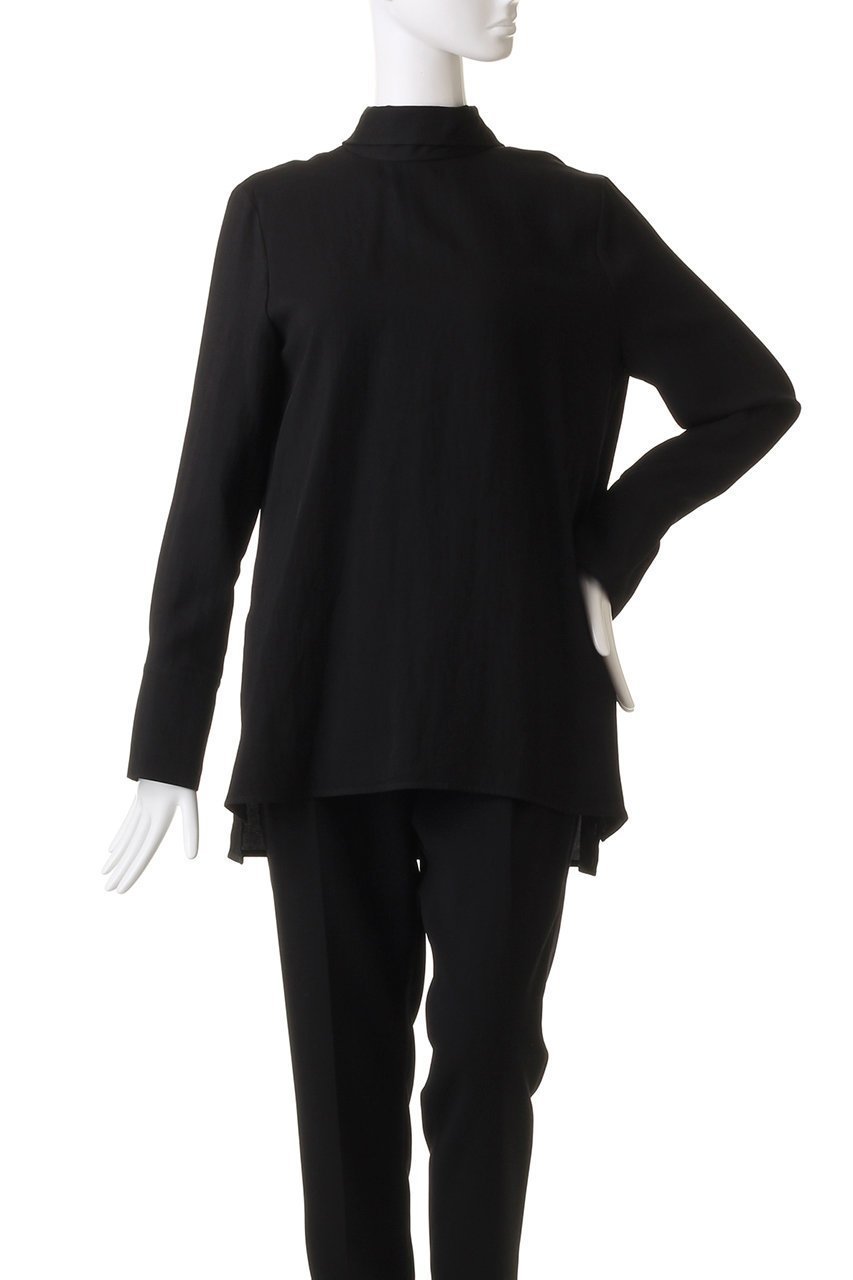 【ジェイドット/j.】のドレープツイル・スカーフタイブラウス 人気、トレンドファッション・服の通販 founy(ファニー) 　ファッション　Fashion　レディースファッション　Fashion for Women　トップス・カットソー　Cut & Sew Tops　シャツ・ブラウス・オフィスカジュアル　Elegant Blouses & Button-Ups　なめらか　Smooth, Silky Texture　エレガント 上品　Elegant　カフス　Cuff Design　スカーフ　Scarf, Neckwear　ストレート　Straight, Straight Cut　スリーブ　Sleeve, Long Sleeve / Short Sleeve　ドレープ　Drape, Draping Fabric　フィット　Fit, Slim Fit　リラックス　Relax, Relaxed Fit　ロング　Long, Long-Length　other-2|ID: prp329100004918637 ipo3291000000036893551