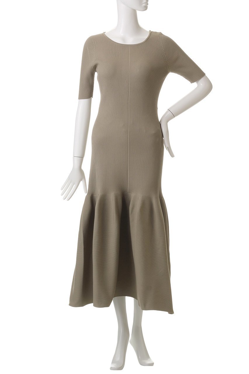 【アルアバイル/allureville】のニットマーメイドワンピース 人気、トレンドファッション・服の通販 founy(ファニー) 　ファッション　Fashion　レディースファッション　Fashion for Women　ワンピース　Dresses　チュニック　Tunic Tops & Dresses　おすすめ　Recommended / Our Picks　クール　Cool, Chic　ジャケット　Jacket, Outerwear　スクエア　Square, Square Shape　チュニック　Tunic, Long Top　デコルテ　Décolleté, Neckline　ブルゾン　Blouson, Bomber Jacket　マーメイド　Mermaid, Fishtail Silhouette　ロング　Long, Long-Length　羽織　Haori, Light Jacket　other-2|ID: prp329100004918649 ipo3291000000036893710