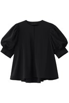 【ランバン オン ブルー/LANVIN en Bleu】のツイルギャザースリーブブラウス 人気、トレンドファッション・服の通販 founy(ファニー) ファッション Fashion レディースファッション Fashion for Women トップス・カットソー Cut & Sew Tops シャツ・ブラウス・オフィスカジュアル Elegant Blouses & Button-Ups おすすめ Recommended / Our Picks ギャザー Gathered, Ruffled ショート Short, Short Length シンプル Simple, Minimal スリーブ Sleeve, Long Sleeve / Short Sleeve セットアップ Set-Up, Coordinated Outfit フェミニン Feminine, Girly フレア Flare, Flared エレガント 上品 Elegant thumbnail ブラック|ID: prp329100004918672 ipo3291000000036894091