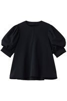【ランバン オン ブルー/LANVIN en Bleu】のツイルギャザースリーブブラウス 大人の最旬トレンドファッション＆コーディネート founy(ファウニー) ファッション Fashion レディースファッション Fashion for Women トップス・カットソー Cut & Sew Tops シャツ・ブラウス・オフィスカジュアル Elegant Blouses & Button-Ups おすすめ Recommended / Our Picks ギャザー Gathered, Ruffled ショート Short, Short Length シンプル Simple, Minimal スリーブ Sleeve, Long Sleeve / Short Sleeve セットアップ Set-Up, Coordinated Outfit フェミニン Feminine, Girly フレア Flare, Flared エレガント 上品 Elegant |ID:prp329100004918672