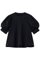 【ランバン オン ブルー/LANVIN en Bleu】のツイルギャザースリーブブラウス ネイビー|ID: prp329100004918672 ipo3291000000037238519