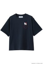 【ミュベール/MUVEIL】のサンリオキャラクターズコラボ ハローキティ Tシャツ ネイビー|ID: prp329100004918680 ipo3291000000036894170