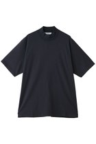 【イレーヴ/YLEVE】の【UNISEX】【Y】ORGANIC COTTON JERSEY モック ネック ショートスリーブ Tシャツ ネイビー|ID: prp329100004918685 ipo3291000000036894253
