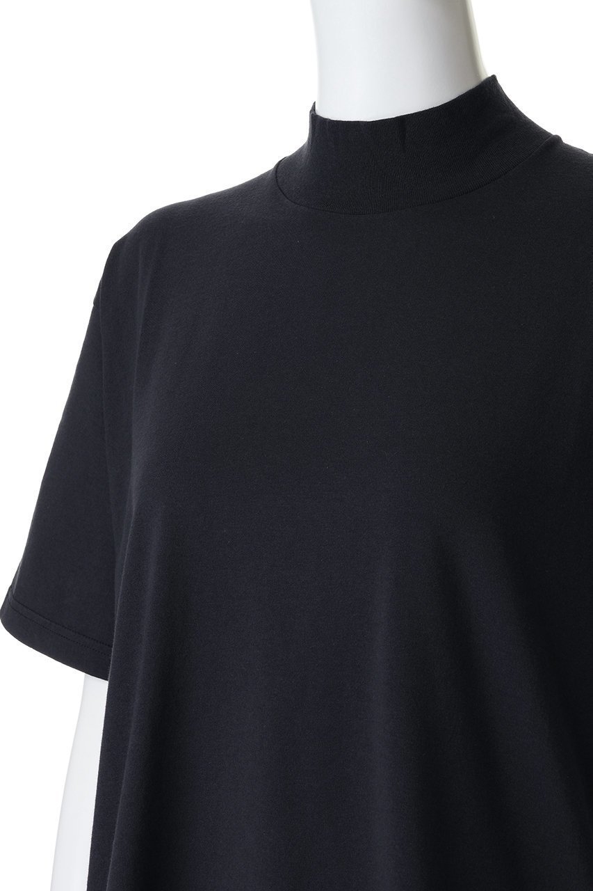 【イレーヴ/YLEVE】の【UNISEX】【Y】ORGANIC COTTON JERSEY モック ネック ショートスリーブ Tシャツ 人気、トレンドファッション・服の通販 founy(ファニー) 　ファッション　Fashion　レディースファッション　Fashion for Women　トップス・カットソー　Cut & Sew Tops　シャツ・ブラウス・オフィスカジュアル　Elegant Blouses & Button-Ups　ロングTシャツ・Tシャツ　Longline T-Shirts & Tees　カットソー・ベーシックTシャツ　Cut-and-Sewn Tops / Stretch Tees & Basics　ユニセックス　Unisex, Genderless　ショート　Short, Short Length　スリーブ　Sleeve, Long Sleeve / Short Sleeve　モックネック　Mock Neck, Short Turtleneck　エレガント 上品　Elegant　other-5|ID: prp329100004918685 ipo3291000000036894260