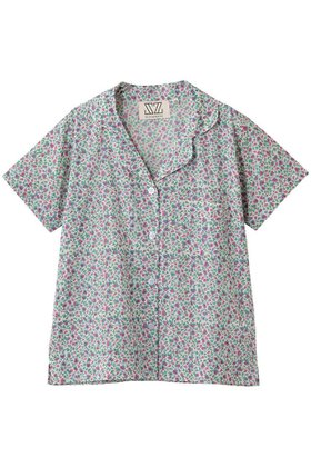 【エスゼット ブロックプリント/SZ Blockprints】 TOMMY TOP PRIMROSE シャツ大人の最旬トレンドファッション＆コーディネート founy(ファウニー) ファッション Fashion レディースファッション Fashion for Women トップス・カットソー Cut & Sew Tops シャツ・ブラウス・オフィスカジュアル Elegant Blouses & Button-Ups おすすめ Recommended / Our Picks オリエンタル Oriental Pattern ショート Short, Short Length スリット Slit, Slit Detail スリーブ Sleeve, Long Sleeve / Short Sleeve 夏 Summer 春 Spring |ID:prp329100004918723
