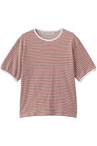 【ミディウミ/MidiUmi】のmulti BD PO プルオーバー 人気、トレンドファッション・服の通販 founy(ファニー) ファッション Fashion レディースファッション Fashion for Women トップス・カットソー Cut & Sew Tops シャツ・ブラウス・オフィスカジュアル Elegant Blouses & Button-Ups ロングTシャツ・Tシャツ Longline T-Shirts & Tees カジュアルプルオーバー・ニットトップス Pullovers & Knit Tops / Casual Pullovers カットソー・ベーシックTシャツ Cut-and-Sewn Tops / Stretch Tees & Basics ショート Short, Short Length スリーブ Sleeve, Long Sleeve / Short Sleeve ボーダー Border, Stripe 夏 Summer 春 Spring S/S・春夏 SS, Spring/Summer, Warm Season thumbnail red|ID: prp329100004918751 ipo3291000000036895742