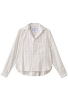 【フランク&アイリーン/Frank&Eileen】のSILVIO イタリアンコットン ウィンドペンチェック シャツ 人気、トレンドファッション・服の通販 founy(ファニー) ファッション Fashion レディースファッション Fashion for Women トップス・カットソー Cut & Sew Tops シャツ・ブラウス・オフィスカジュアル Elegant Blouses & Button-Ups スリーブ Sleeve, Long Sleeve / Short Sleeve ロング Long, Long-Length エレガント 上品 Elegant thumbnail オフホワイト|ID: prp329100004918753 ipo3291000000036895782