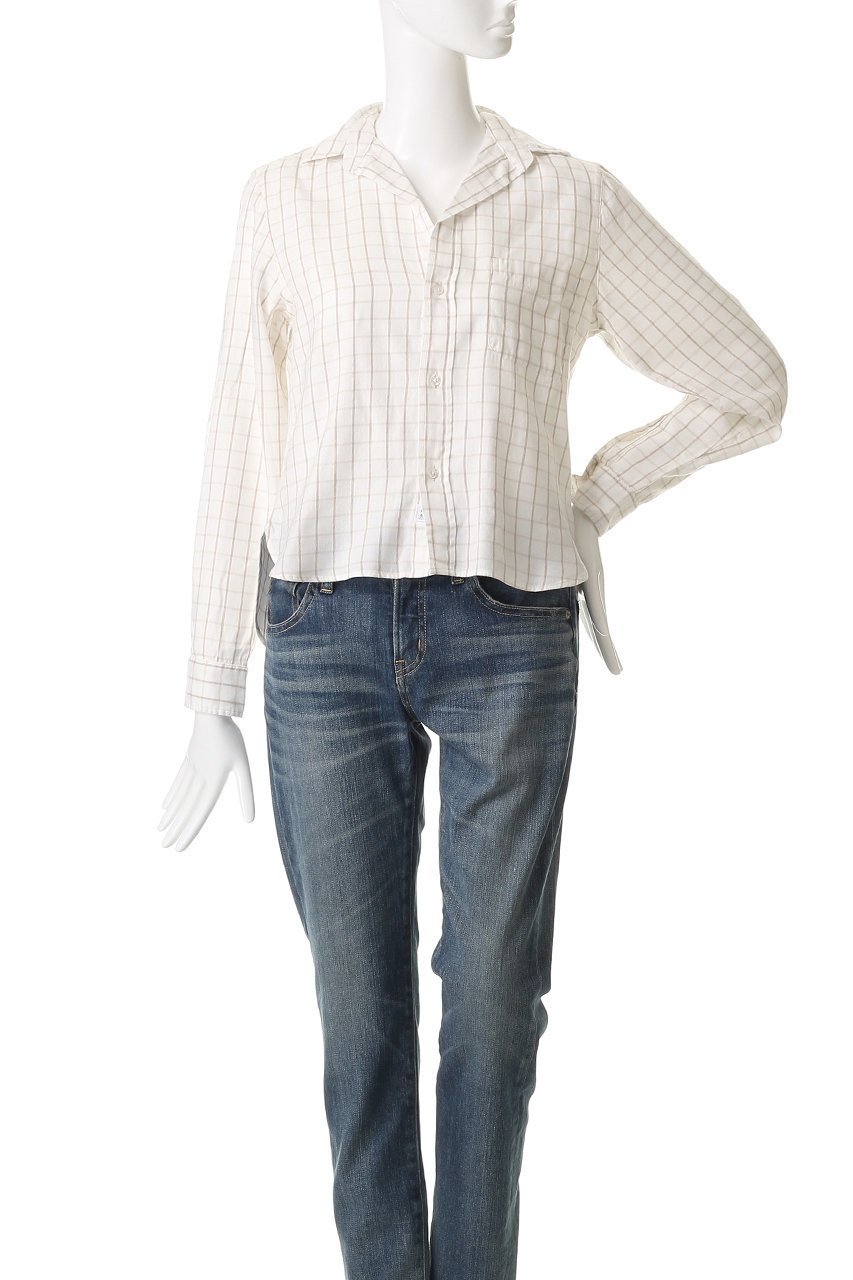【フランク&アイリーン/Frank&Eileen】のSILVIO イタリアンコットン ウィンドペンチェック シャツ 人気、トレンドファッション・服の通販 founy(ファニー) 　ファッション　Fashion　レディースファッション　Fashion for Women　トップス・カットソー　Cut & Sew Tops　シャツ・ブラウス・オフィスカジュアル　Elegant Blouses & Button-Ups　スリーブ　Sleeve, Long Sleeve / Short Sleeve　ロング　Long, Long-Length　エレガント 上品　Elegant　other-2|ID: prp329100004918753 ipo3291000000036895783