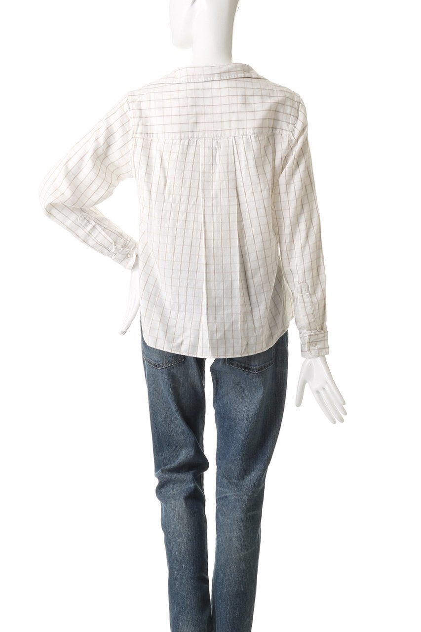 【フランク&アイリーン/Frank&Eileen】のSILVIO イタリアンコットン ウィンドペンチェック シャツ 人気、トレンドファッション・服の通販 founy(ファニー) 　ファッション　Fashion　レディースファッション　Fashion for Women　トップス・カットソー　Cut & Sew Tops　シャツ・ブラウス・オフィスカジュアル　Elegant Blouses & Button-Ups　スリーブ　Sleeve, Long Sleeve / Short Sleeve　ロング　Long, Long-Length　エレガント 上品　Elegant　other-4|ID: prp329100004918753 ipo3291000000036895785