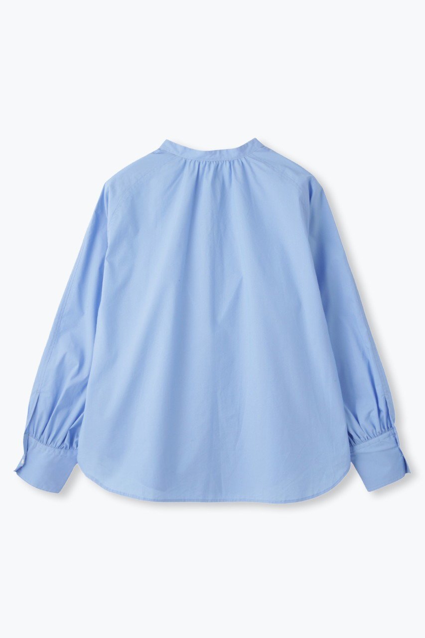 【レリル/lelill】の「ピマソロ」スプリッドブラウス 人気、トレンドファッション・服の通販 founy(ファニー) 　ファッション　Fashion　レディースファッション　Fashion for Women　トップス・カットソー　Cut & Sew Tops　シャツ・ブラウス・オフィスカジュアル　Elegant Blouses & Button-Ups　エレガント 上品　Elegant　カフス　Cuff Design　ギャザー　Gathered, Ruffled　ストライプ　Stripe, Striped Pattern　スリーブ　Sleeve, Long Sleeve / Short Sleeve　定番　Standard, Basic Item　ファブリック　Fabric, Textile　フェミニン　Feminine, Girly　ベーシック　Basic, Essential　ロング　Long, Long-Length　新作・新入荷　New Arrivals / New In　other-2|ID: prp329100004918761 ipo3291000000036895980