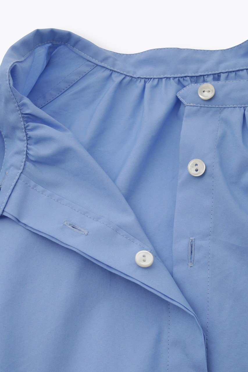 【レリル/lelill】の「ピマソロ」スプリッドブラウス 人気、トレンドファッション・服の通販 founy(ファニー) 　ファッション　Fashion　レディースファッション　Fashion for Women　トップス・カットソー　Cut & Sew Tops　シャツ・ブラウス・オフィスカジュアル　Elegant Blouses & Button-Ups　エレガント 上品　Elegant　カフス　Cuff Design　ギャザー　Gathered, Ruffled　ストライプ　Stripe, Striped Pattern　スリーブ　Sleeve, Long Sleeve / Short Sleeve　定番　Standard, Basic Item　ファブリック　Fabric, Textile　フェミニン　Feminine, Girly　ベーシック　Basic, Essential　ロング　Long, Long-Length　新作・新入荷　New Arrivals / New In　other-4|ID: prp329100004918761 ipo3291000000036895982