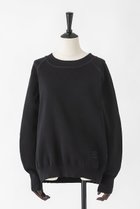 【オーヴィル/EAUVIRE】のニットスウェット 人気、トレンドファッション・服の通販 founy(ファニー) ファッション Fashion レディースファッション Fashion for Women トップス・カットソー Cut & Sew Tops ニット Knit Tops & Sweaters シャツ・ブラウス・オフィスカジュアル Elegant Blouses & Button-Ups レディースパーカー・カジュアルフーディー Casual Hoodies & Sweatshirts ロングTシャツ・Tシャツ Longline T-Shirts & Tees スウェット・クルーネックトップス Sweatshirts & Crewnecks / Relaxed Fit Sweat Tops カットソー・ベーシックTシャツ Cut-and-Sewn Tops / Stretch Tees & Basics シルク Silk, 100% Silk ストレッチ Stretch, Stretchy Fabric フィット Fit, Slim Fit エレガント 上品 Elegant thumbnail ブラック|ID: prp329100004918763 ipo3291000000036896034