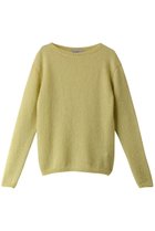 【オブリオ/AUBRIOT】のシルクキッドモヘヤ クルーネックセーター 人気、トレンドファッション・服の通販 founy(ファニー) ファッション Fashion レディースファッション Fashion for Women トップス・カットソー Cut & Sew Tops ニット Knit Tops & Sweaters カジュアルプルオーバー・ニットトップス Pullovers & Knit Tops / Casual Pullovers なめらか Smooth, Silky Texture シアー Sheer, See-Through シルク Silk, 100% Silk シンプル Simple, Minimal フィット Fit, Slim Fit ミックス Mix, Mixed Style リラックス Relax, Relaxed Fit エレガント 上品 Elegant thumbnail ライトグリーン|ID: prp329100004918783 ipo3291000000036896458