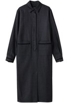 【ルームエイト/Room no.8】の【Room no.8 BLACK】TRIACETATE/TWILL COMBI LACE ドレス 人気、トレンドファッション・服の通販 founy(ファニー) ファッション Fashion レディースファッション Fashion for Women ワンピース Dresses フォーマル・パーティードレス・結婚式用ドレス Elegant & Casual Dresses チュニック Tunic Tops & Dresses チュニック Tunic, Long Top ドレス Dress, One-Piece ポケット Pocket, Pocket Detail ロング Long, Long-Length エレガント 上品 Elegant thumbnail ブルー/ブラック|ID: prp329100004918795 ipo3291000000036896858