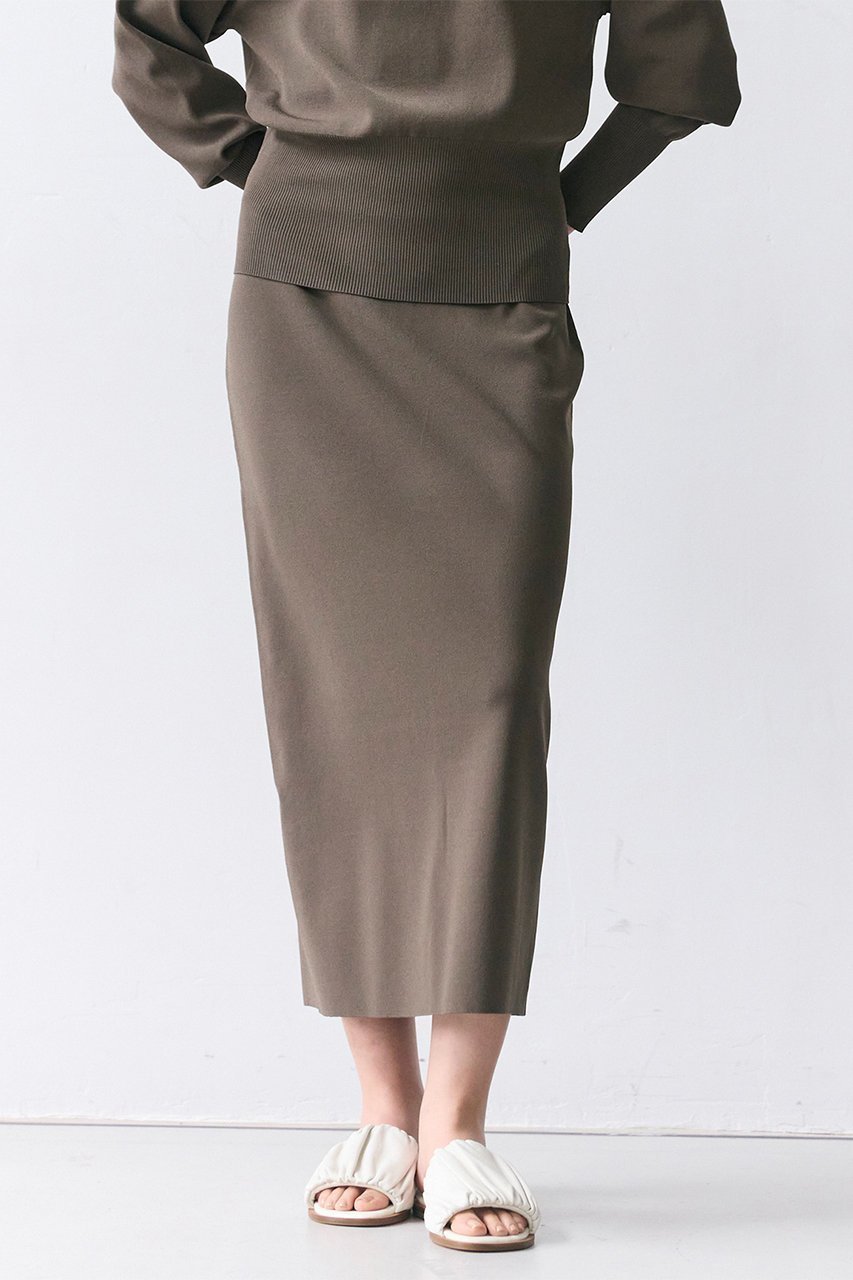 【ベイジ,/BEIGE,】のLAURA(ロラ)/ドライタッチ ストレッチニットスカート 人気、トレンドファッション・服の通販 founy(ファニー) 　ファッション　Fashion　レディースファッション　Fashion for Women　スカート　Skirts　ロングスカート　Long Skirts / Maxi & Midi Skirts　ストレッチ　Stretch, Stretchy Fabric　バランス　Balance, Style Balance　フィット　Fit, Slim Fit　ロング　Long, Long-Length　エレガント 上品　Elegant　定番　Standard, Basic Item　other-7|ID: prp329100004918796 ipo3291000000036896873