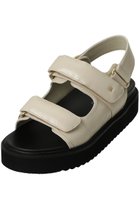 【ランバン オン ブルー/LANVIN en Bleu】のパデットフラットサンダル 人気、トレンドファッション・服の通販 founy(ファニー) ファッション Fashion レディースファッション Fashion for Women サンダル Sandals, Summer Shoes ダブル Double, Double-Breasted チャーム Charm, Pendant フィット Fit, Slim Fit ラップ Wrap, Wrap Design エレガント 上品 Elegant thumbnail ベージュ|ID: prp329100004918797 ipo3291000000036896875