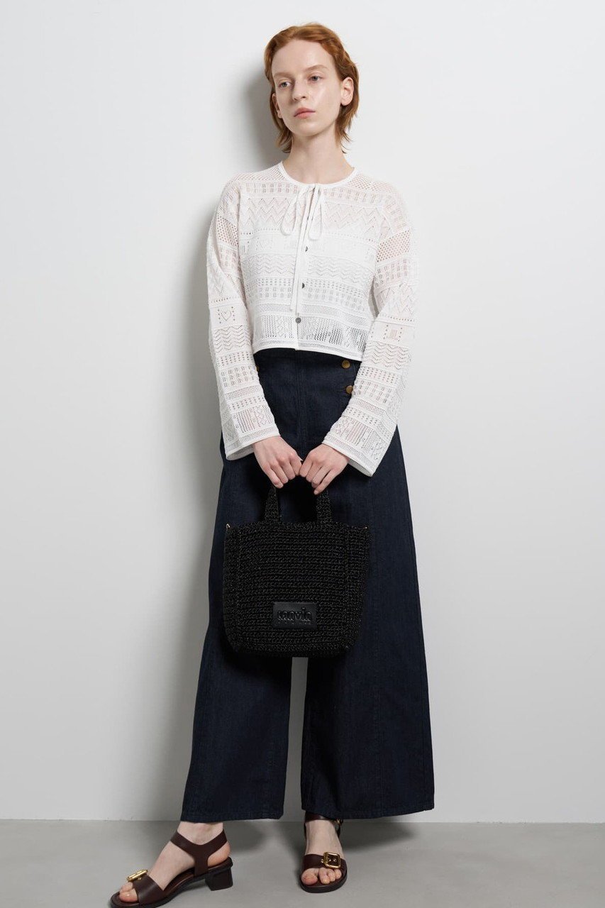 【ランバン オン ブルー/LANVIN en Bleu】のメタリック編み込みトートバッグ 人気、トレンドファッション・服の通販 founy(ファニー) 　ファッション　Fashion　レディースファッション　Fashion for Women　バッグ　Bags　スマート　Smart, Elegant　フェイクレザー　Faux Leather, PU Leather　ポケット　Pocket, Pocket Detail　メタリック　Metallic, Shiny Finish　手編み　Hand-Knitted, Handmade Knit　財布　Wallet, Purse　other-6|ID: prp329100004918798 ipo3291000000036896892