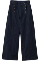 【ランバン オン ブルー/LANVIN en Bleu】のLee×LANVIN en Bleuデニムマリンパンツ 人気、トレンドファッション・服の通販 founy(ファニー) ファッション Fashion レディースファッション Fashion for Women パンツ Pants & Trousers アンティーク Antique-Inspired デニム Denim, Jeans Material ファブリック Fabric, Textile フロント Front, Front Design ブリーチ Bleach, Washed Finish ワイド Wide, Wide Fit ワーク Workwear, Utility Style エレガント 上品 Elegant thumbnail ネイビー|ID: prp329100004918800 ipo3291000000036896907