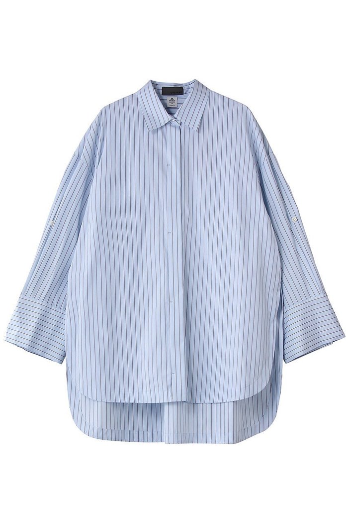 【アンクレイヴ/uncrave】のTHOMAS MASON BIGシャツ インテリア・キッズ・メンズ・レディースファッション・服の通販 founy(ファウニー) https://founy.com/ ファッション Fashion レディースファッション Fashion for Women トップス・カットソー Cut & Sew Tops シャツ・ブラウス・オフィスカジュアル Elegant Blouses & Button-Ups おすすめ Recommended / Our Picks カフス Cuff Design ストライプ Stripe, Striped Pattern スリーブ Sleeve, Long Sleeve / Short Sleeve チュニック Tunic, Long Top ドレス Dress, One-Piece ループ Loop, Loop Knit ロング Long, Long-Length |ID: prp329100004918804 ipo3291000000036896970