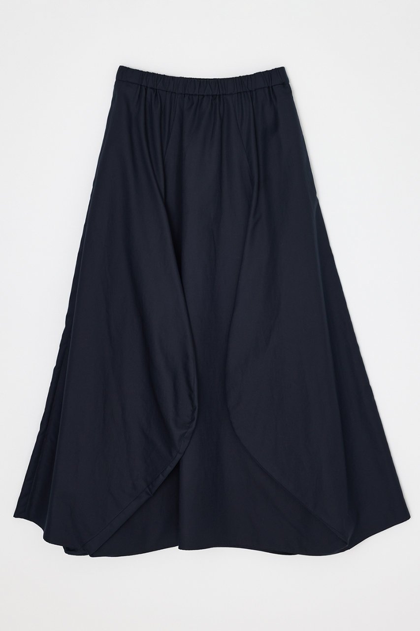 【エンフォルド/ENFOLD】のCURVE SKIRT インテリア・キッズ・メンズ・レディースファッション・服の通販 founy(ファニー) ファッション Fashion レディースファッション Fashion for Women スカート Skirts ロングスカート Long Skirts / Maxi & Midi Skirts おすすめ Recommended / Our Picks シンプル Simple, Minimal タイプライター Typewriter Fabric, Crisp Cotton ドレープ Drape, Draping Fabric ロング Long, Long-Length 再入荷 Restock / Back in Stock ダークネイビー|ID: prp329100004918807 ipo3291000000036897008