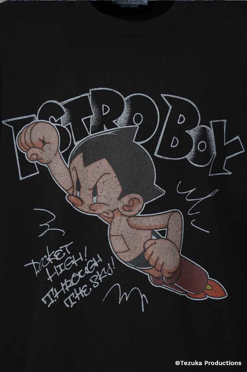【メゾンスペシャル/MAISON SPECIAL】の【UNISEX】【TEZUKA CHARACTERS for MAISON SPECIAL】- ASTRO BOY - Prime-Over Crew Neck Graphic T-Shirt/- 鉄腕アトム - プライムオーバークルーネックグラフィックTシャツ 人気、トレンドファッション・服の通販 founy(ファニー) 　ファッション　Fashion　レディースファッション　Fashion for Women　トップス・カットソー　Cut & Sew Tops　シャツ・ブラウス・オフィスカジュアル　Elegant Blouses & Button-Ups　ロングTシャツ・Tシャツ　Longline T-Shirts & Tees　カットソー・ベーシックTシャツ　Cut-and-Sewn Tops / Stretch Tees & Basics　イラスト　Illustration　インナー　Innerwear　カットソー　Cut and Sewn Top　キャラクター　Character, Licensed Characters　グラフィック　Graphic, Graphic Design　ショルダー　Shoulder, Shoulder Strap　ショート　Short, Short Length　シルケット　Silket, Silky Cotton　シンプル　Simple, Minimal　スリーブ　Sleeve, Long Sleeve / Short Sleeve　ドロップ　Drop Shoulder, Dropped Style　定番　Standard, Basic Item　バランス　Balance, Style Balance　パターン　Pattern, Design Print　フィット　Fit, Slim Fit　プリント　Print, Printed Pattern　ユニセックス　Unisex, Genderless　エレガント 上品　Elegant　新作・新入荷　New Arrivals / New In　other-2|ID: prp329100004918809 ipo3291000000036897199