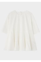 【ル フィル/LE PHIL】のSOLOTEXブロードフレアブラウス 人気、トレンドファッション・服の通販 founy(ファニー) ファッション Fashion レディースファッション Fashion for Women トップス・カットソー Cut & Sew Tops シャツ・ブラウス・オフィスカジュアル Elegant Blouses & Button-Ups ショート Short, Short Length シンプル Simple, Minimal スタンダード Standard, Basic スリーブ Sleeve, Long Sleeve / Short Sleeve フレア Flare, Flared エレガント 上品 Elegant thumbnail ホワイト|ID: prp329100004918816 ipo3291000000036897423