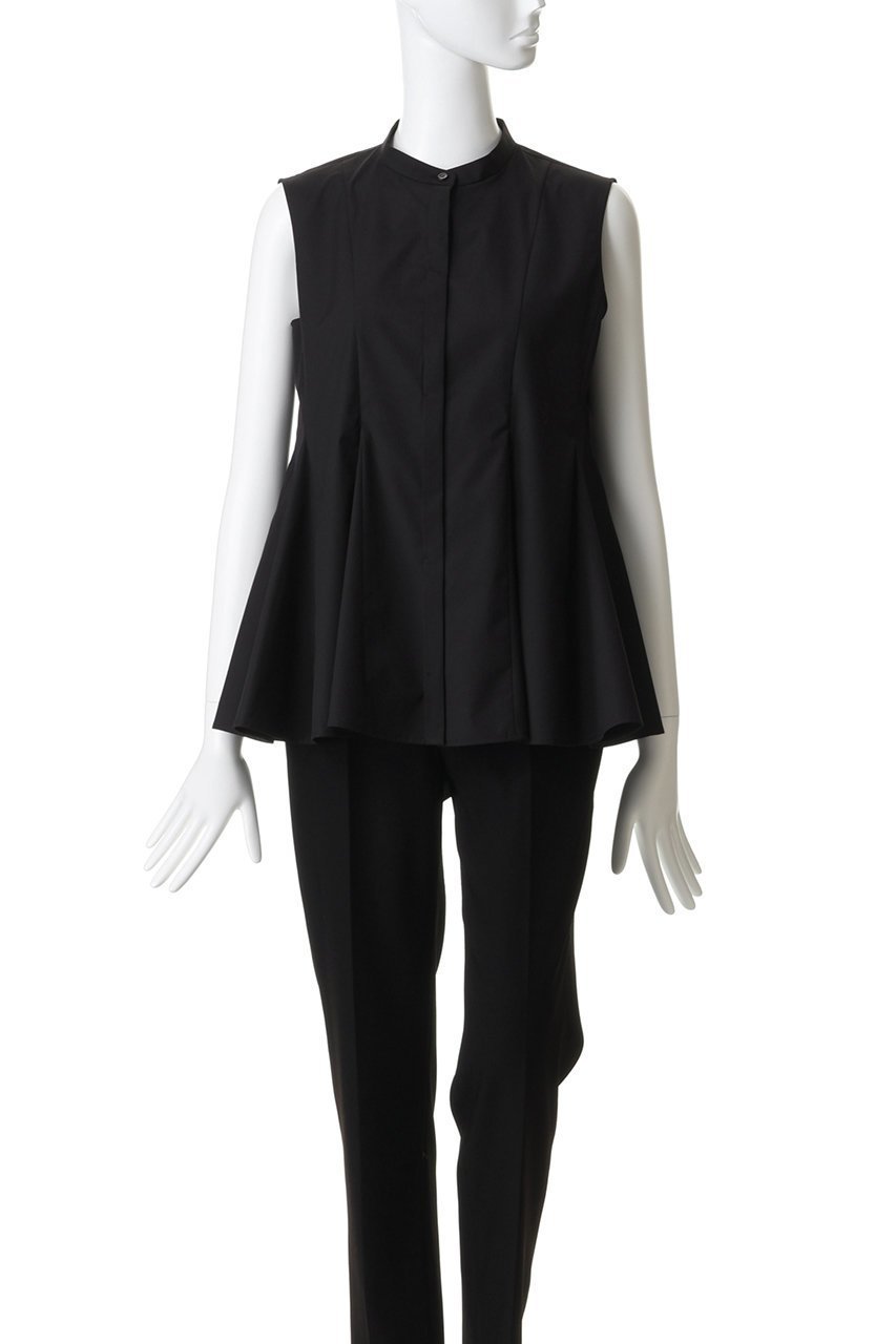 【アナイ/ANAYI】のコットンポリブロードマチフレアブラウス 人気、トレンドファッション・服の通販 founy(ファニー) 　ファッション　Fashion　レディースファッション　Fashion for Women　トップス・カットソー　Cut & Sew Tops　シャツ・ブラウス・オフィスカジュアル　Elegant Blouses & Button-Ups　エレガント 上品　Elegant　スリーブ　Sleeve, Long Sleeve / Short Sleeve　フレア　Flare, Flared　ブロード　Broadcloth, Fine Cotton　ペプラム　Peplum, Flared Hem　ロング　Long, Long-Length　other-2|ID: prp329100004918820 ipo3291000000036897515