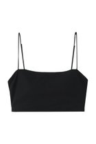 【ウィムガゼット/Whim Gazette】のマイポルテクロップドブラ 人気、トレンドファッション・服の通販 founy(ファニー) ファッション Fashion レディースファッション Fashion for Women トップス・カットソー Cut & Sew Tops キャミソール&ノースリーブ Camisoles & Sleeveless Tops シャツ・ブラウス・オフィスカジュアル Elegant Blouses & Button-Ups ロングTシャツ・Tシャツ Longline T-Shirts & Tees カットソー・ベーシックTシャツ Cut-and-Sewn Tops / Stretch Tees & Basics インナー Innerwear キャミソール Camisole, Spaghetti Strap Top スクエア Square, Square Shape ストレッチ Stretch, Stretchy Fabric タンク Tank Top, Sleeveless Top ベーシック Basic, Essential 夏 Summer 春 Spring S/S・春夏 SS, Spring/Summer, Warm Season thumbnail ブラック|ID: prp329100004918823 ipo3291000000036897630