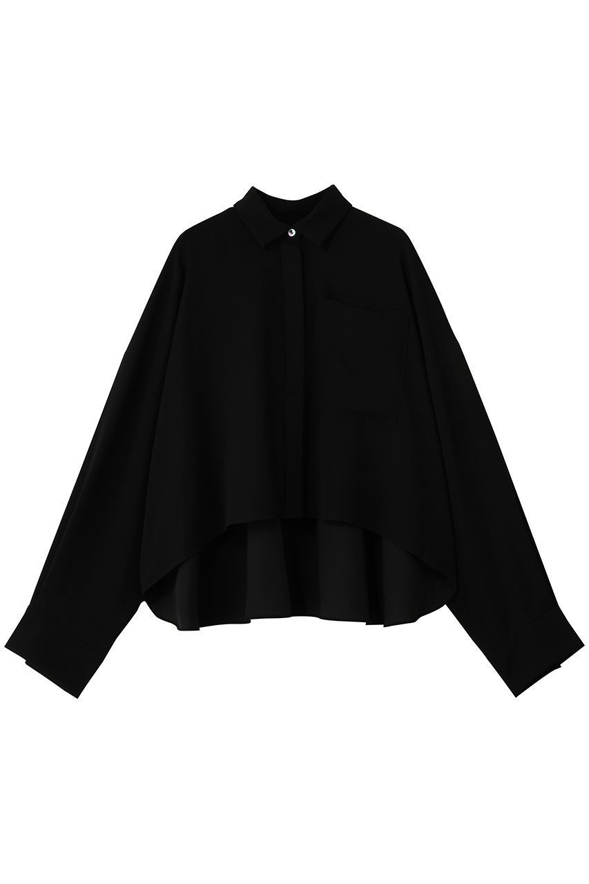 【エンフォルド/ENFOLD】のJUST-LENGTH SHIRT 人気、トレンドファッション・服の通販 founy(ファニー) 　ファッション　Fashion　レディースファッション　Fashion for Women　トップス・カットソー　Cut & Sew Tops　シャツ・ブラウス・オフィスカジュアル　Elegant Blouses & Button-Ups　ストレッチ　Stretch, Stretchy Fabric　スリーブ　Sleeve, Long Sleeve / Short Sleeve　セットアップ　Set-Up, Coordinated Outfit　バランス　Balance, Style Balance　フォルム　Silhouette, Form　ロング　Long, Long-Length　ワイド　Wide, Wide Fit　エレガント 上品　Elegant　羽織　Haori, Light Jacket　 other-1|ID: prp329100004918829 ipo3291000000036897748