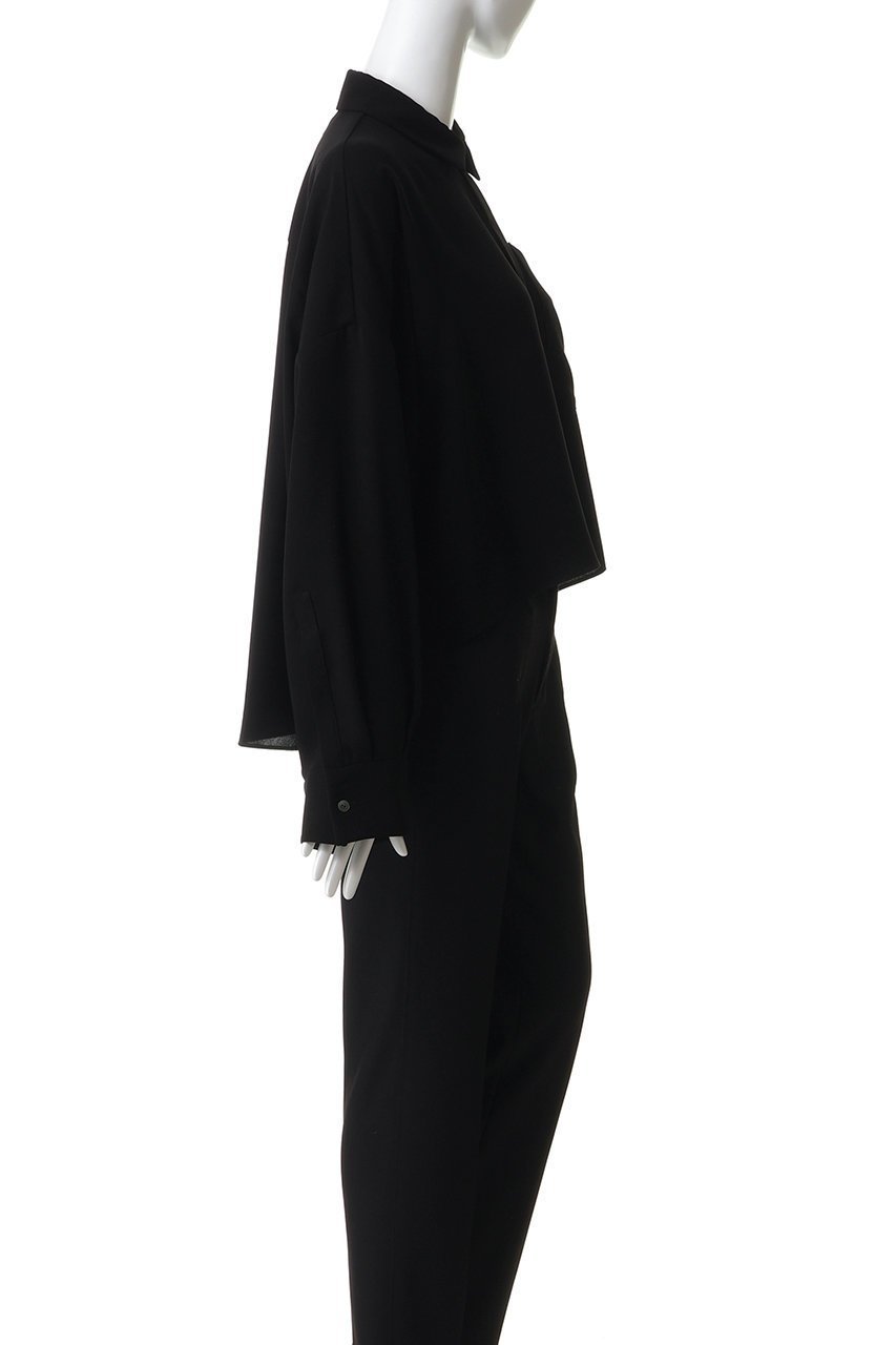 【エンフォルド/ENFOLD】のJUST-LENGTH SHIRT 人気、トレンドファッション・服の通販 founy(ファニー) 　ファッション　Fashion　レディースファッション　Fashion for Women　トップス・カットソー　Cut & Sew Tops　シャツ・ブラウス・オフィスカジュアル　Elegant Blouses & Button-Ups　ストレッチ　Stretch, Stretchy Fabric　スリーブ　Sleeve, Long Sleeve / Short Sleeve　セットアップ　Set-Up, Coordinated Outfit　バランス　Balance, Style Balance　フォルム　Silhouette, Form　ロング　Long, Long-Length　ワイド　Wide, Wide Fit　エレガント 上品　Elegant　羽織　Haori, Light Jacket　other-3|ID: prp329100004918829 ipo3291000000036897751