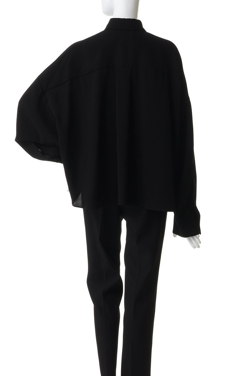 【エンフォルド/ENFOLD】のJUST-LENGTH SHIRT 人気、トレンドファッション・服の通販 founy(ファニー) 　ファッション　Fashion　レディースファッション　Fashion for Women　トップス・カットソー　Cut & Sew Tops　シャツ・ブラウス・オフィスカジュアル　Elegant Blouses & Button-Ups　ストレッチ　Stretch, Stretchy Fabric　スリーブ　Sleeve, Long Sleeve / Short Sleeve　セットアップ　Set-Up, Coordinated Outfit　バランス　Balance, Style Balance　フォルム　Silhouette, Form　ロング　Long, Long-Length　ワイド　Wide, Wide Fit　エレガント 上品　Elegant　羽織　Haori, Light Jacket　other-4|ID: prp329100004918829 ipo3291000000036897752