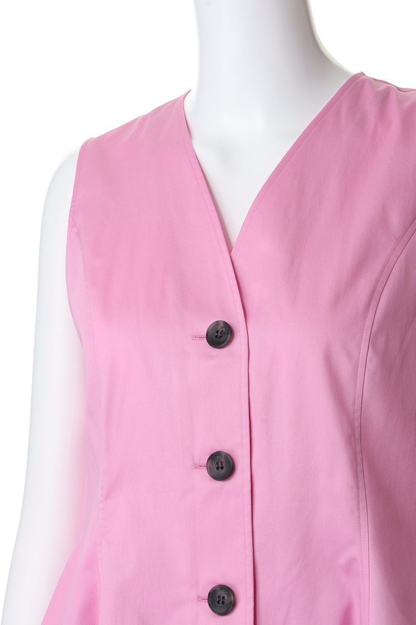 【アンクレイヴ/uncrave】のコットンクロスプレーン ペプラムジレブラウス 人気、トレンドファッション・服の通販 founy(ファニー) ファッション Fashion レディースファッション Fashion for Women アウター Coat / Outerwear Collection トップス・カットソー Cut & Sew Tops キャミソール&ノースリーブ Camisoles & Sleeveless Tops シャツ・ブラウス・オフィスカジュアル Elegant Blouses & Button-Ups ベスト&ジレ / 重ね着スタイル Vests & Gilets コルセット Corset, Bustier サテン Satin, Glossy Fabric シェイプ Shape, Slim Fit セットアップ Set-Up, Coordinated Outfit ノースリーブ Sleeveless, No-Sleeve ブロード Broadcloth, Fine Cotton ペプラム Peplum, Flared Hem other-5|ID: prp329100004918832 ipo3291000000036897795